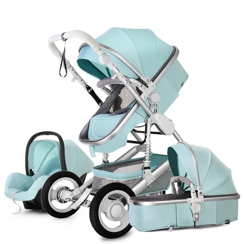 Luxury High Landscape Stroller (3 in 1) - The Toy Base