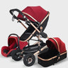 Luxury High Landscape Stroller (3 in 1) - The Toy Base