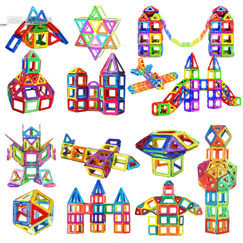 Magnetic Building Blocks - The Toy Base