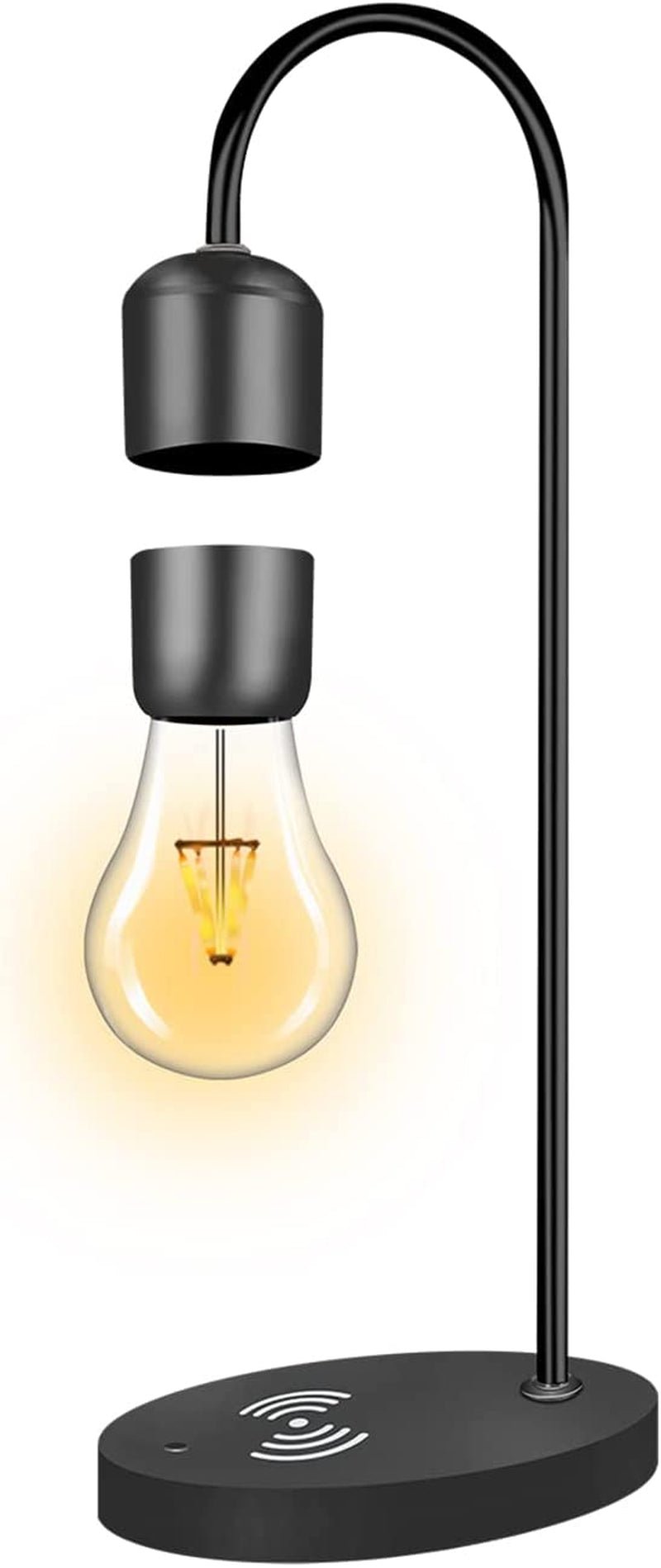 Magnetic Levitating Lamp with Wireless Phone Charger - The Toy Base