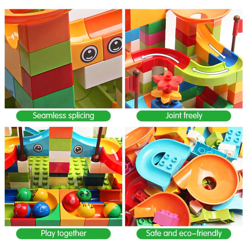 Marble Run Building Blocks - The Toy Base