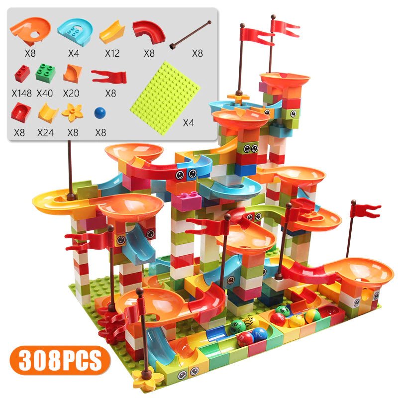 Marble Run Building Blocks - The Toy Base