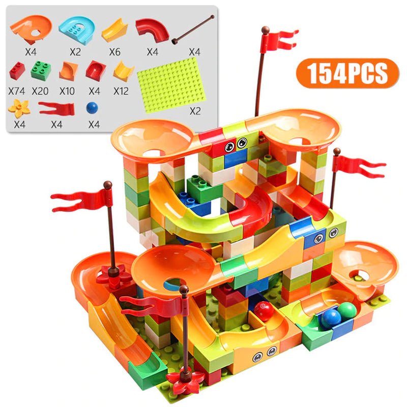 Marble Run Building Blocks - The Toy Base