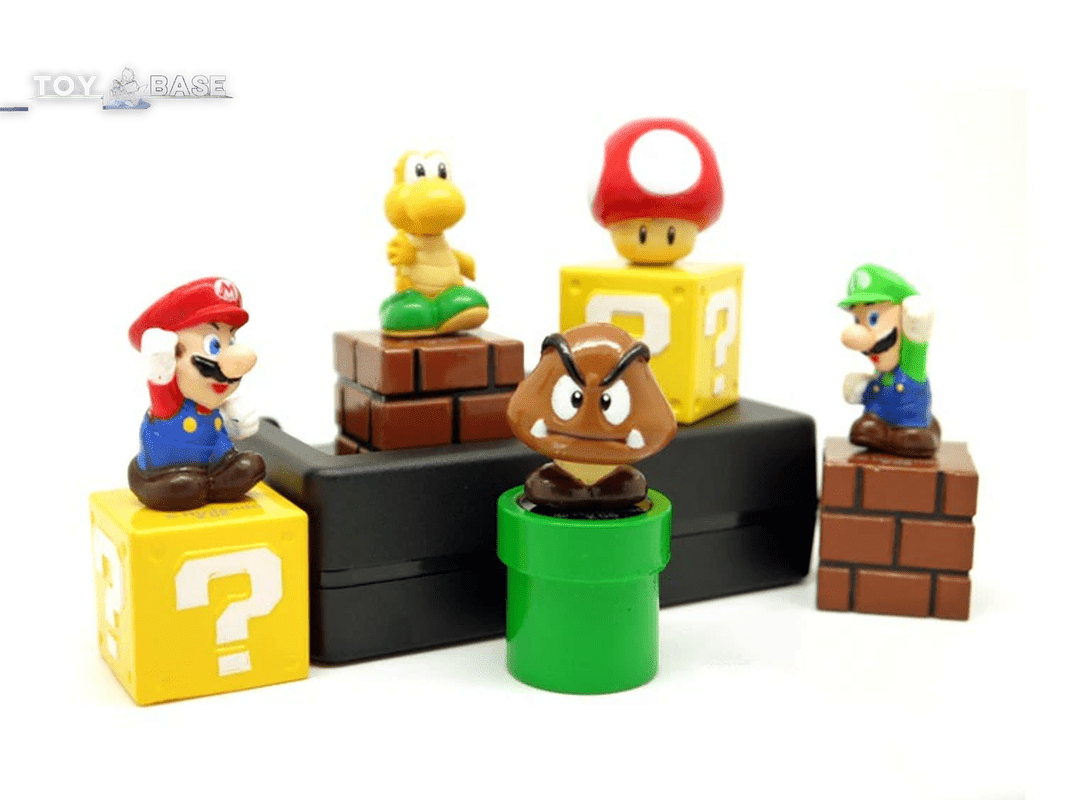 Mario Bros (mini statues) - The Toy Base