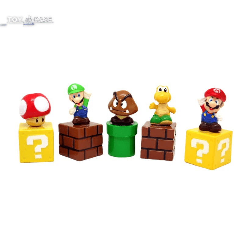 Mario Bros (mini statues) - The Toy Base