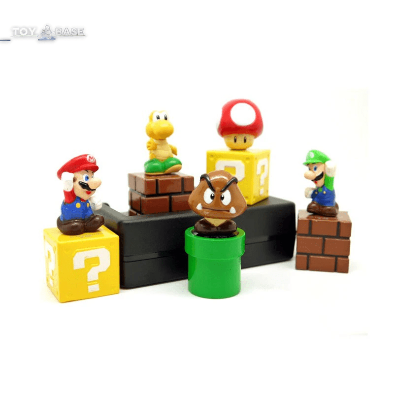 Mario Bros (mini statues) - The Toy Base