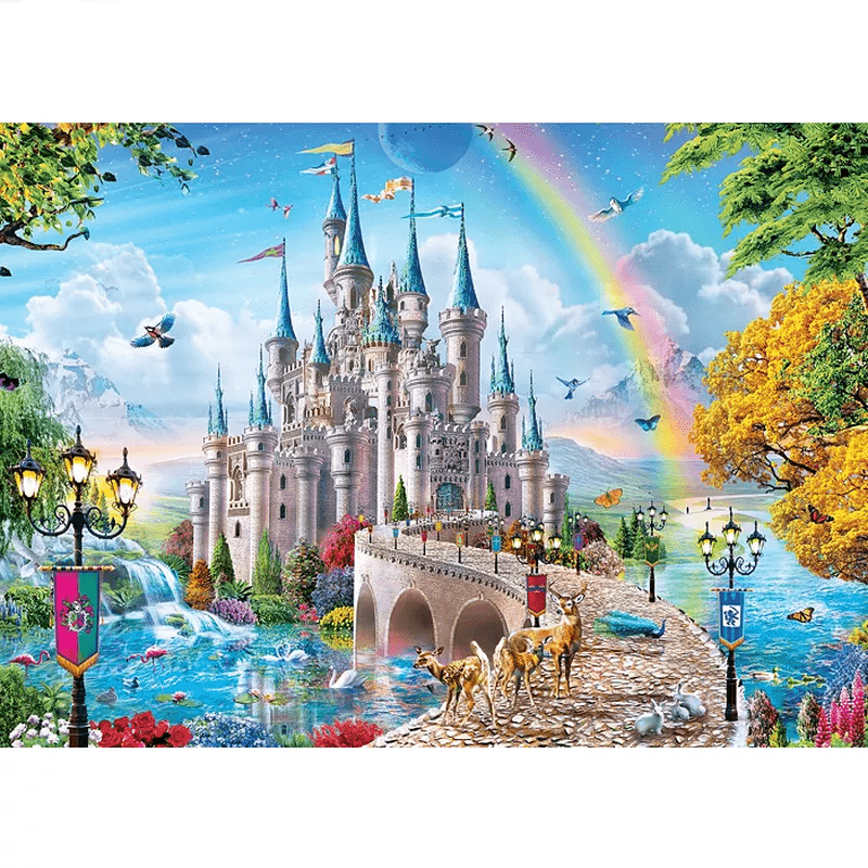 Masterpieces Classic Fairytales - Fairyland Castle 1000 Piece Puzzle - The Toy Base