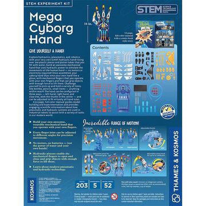 Mega Cyborg Hand Science Kit - The Toy Base