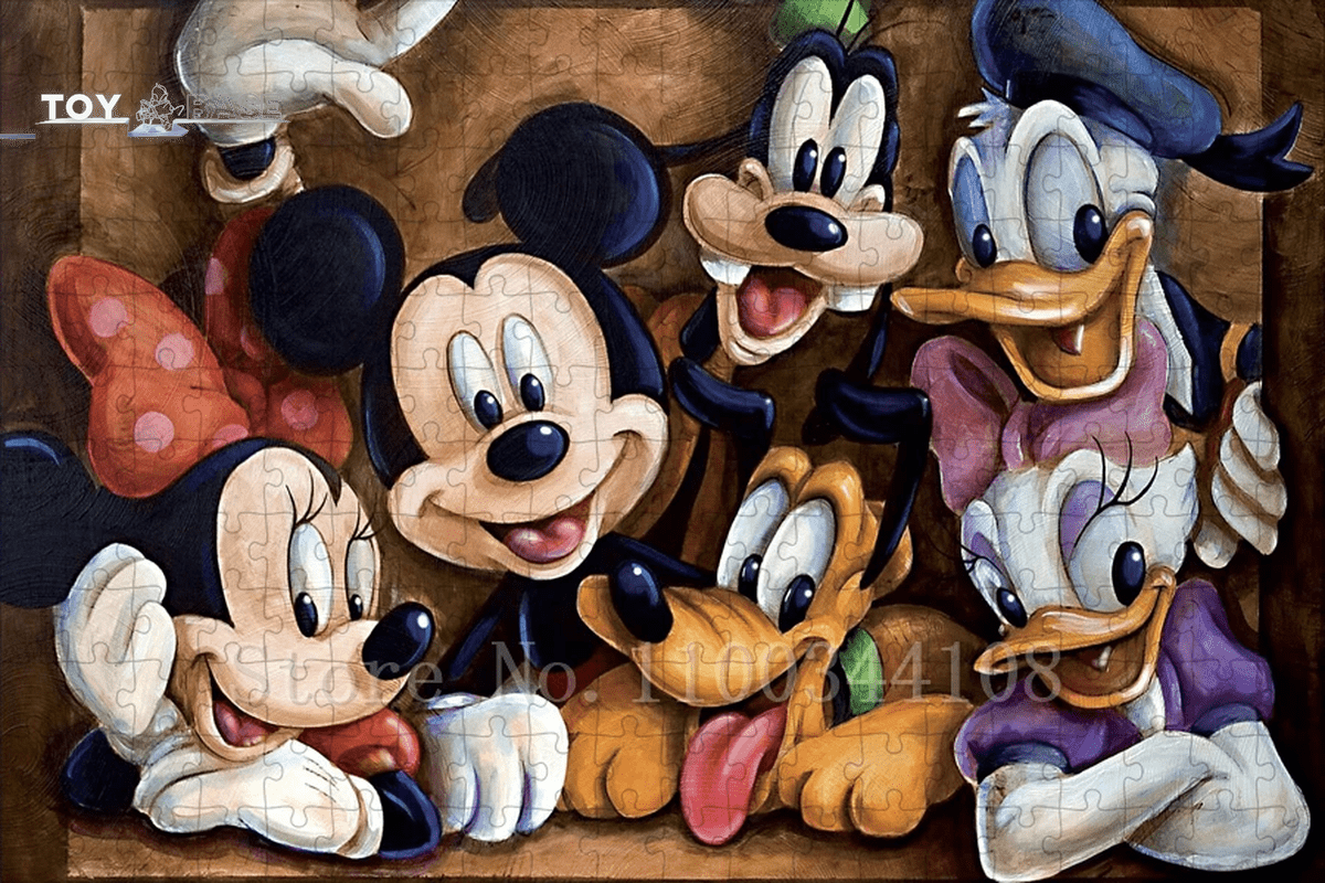 Mickey Mouse Jigsaw Puzzles - The Toy Base