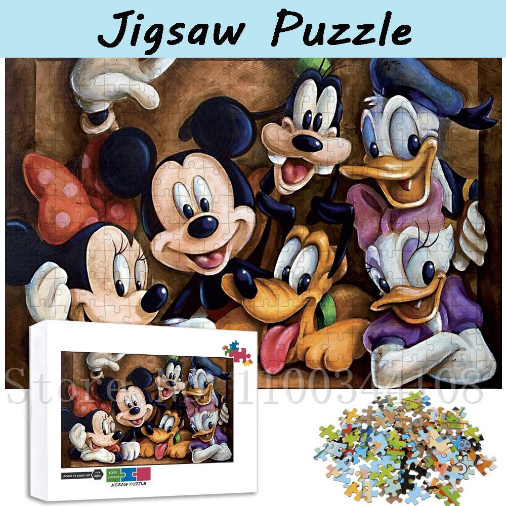 Mickey Mouse Jigsaw Puzzles - The Toy Base