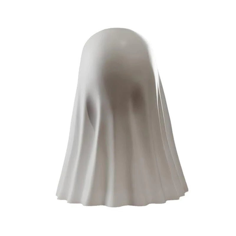 Middle Finger Cute Ghost Statue – Fun Halloween Home Decoration - Toybase