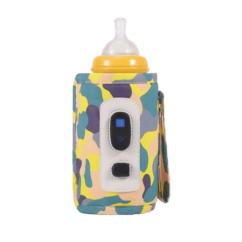 Milk Bottle Warmer Infant Bottle - Portable Heat - USB - Travel Heating Sleeve for Baby Nursing Bottles - I Love 💕