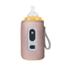 Milk Bottle Warmer Infant Bottle - Portable Heat - USB - Travel Heating Sleeve for Baby Nursing Bottles - I Love 💕