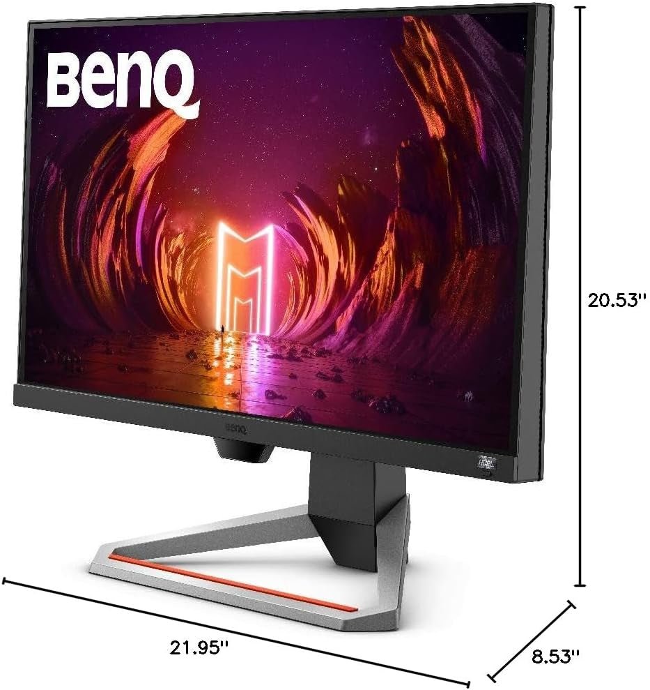 Mobiuz EX2510 24.5 Inch 1080P 144Hz IPS Computer Gaming Monitor with Freesync Premium, Hdri and Speakers - The Toy Base