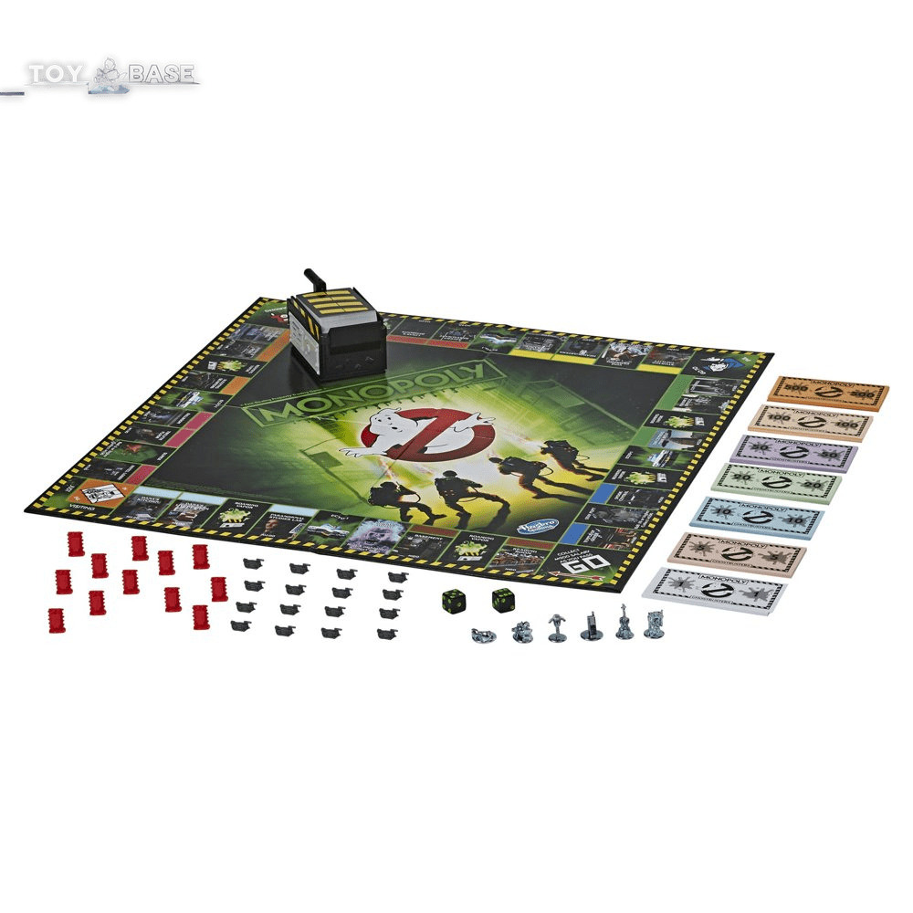 Monopoly - Ghostbusters Edition - for Kids and Family Ages 8 and Up, 2-6 Players - The Toy Base