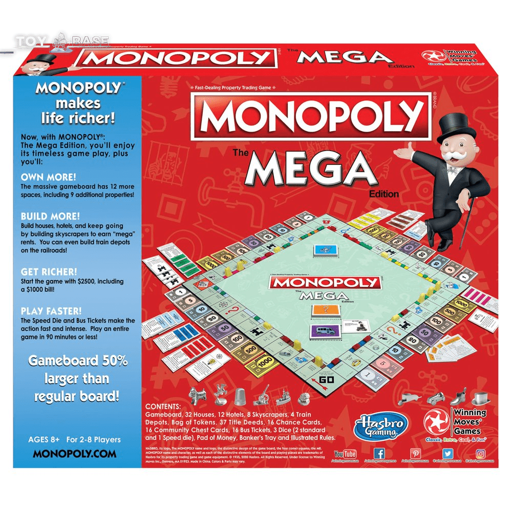 Monopoly - The Mega Edition - The Toy Base