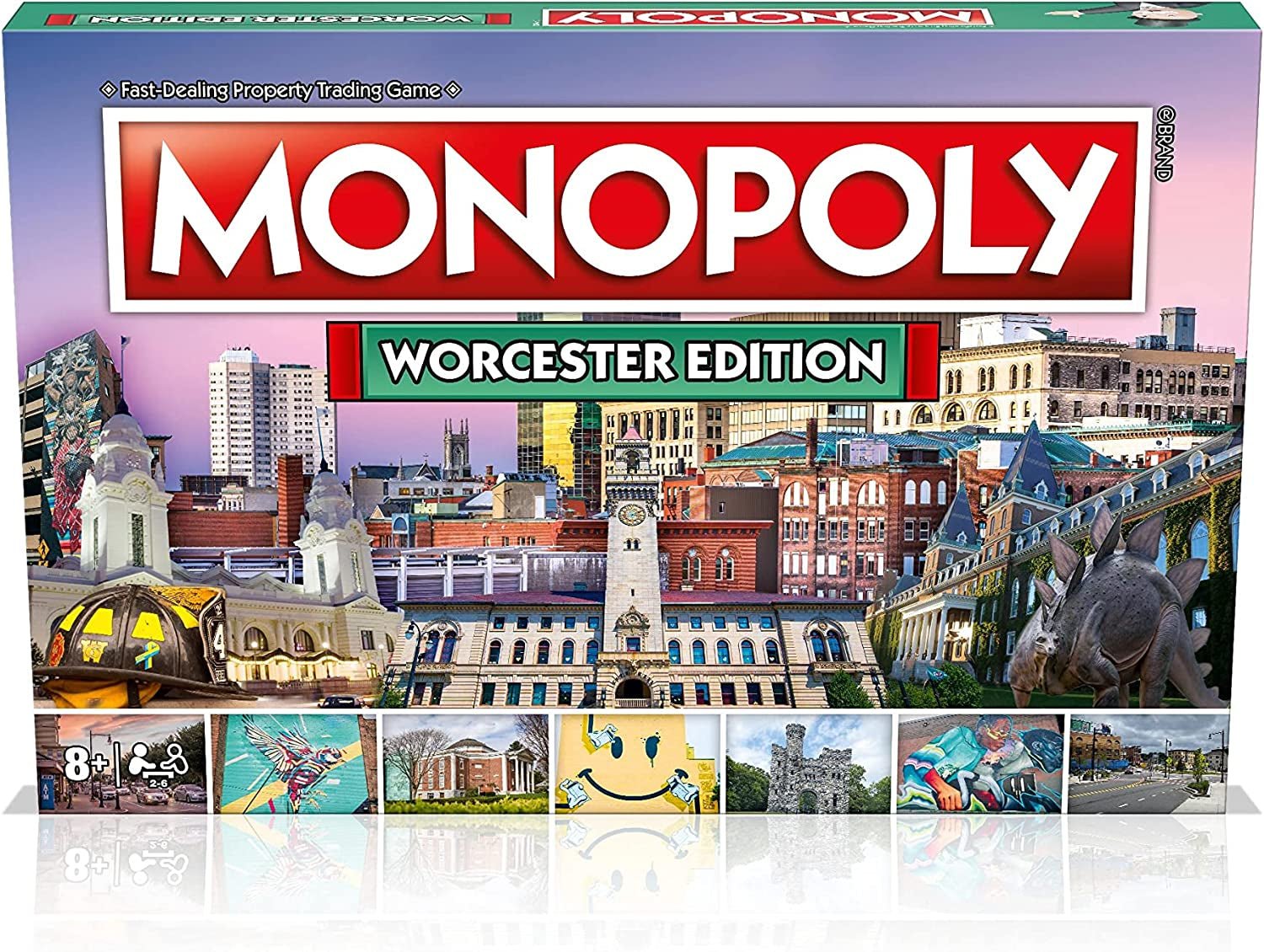 Monopoly - Worcester Edition, Family Game for Ages 8 and Up - The Toy Base