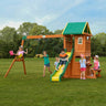 Oakmont Cedar Wooden Swing Set - The Toy Base