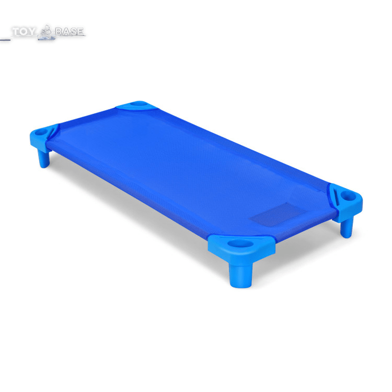 Pack of 4 Colorful Kids Stackable Naptime Cot - The Toy Base