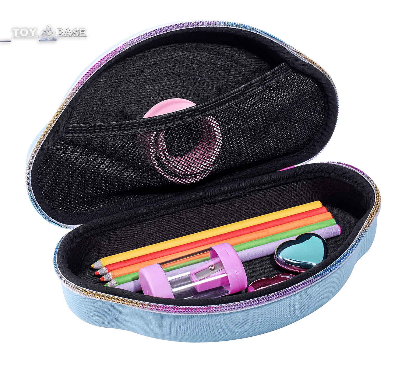 Pen + Gear Rainbow School Sturdy Pencil Box - The Toy Base