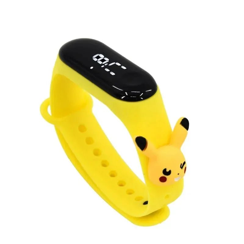 Pikachu Trendy LED Electronic Watch - Waterproof Children Bracelet - I Love 💕