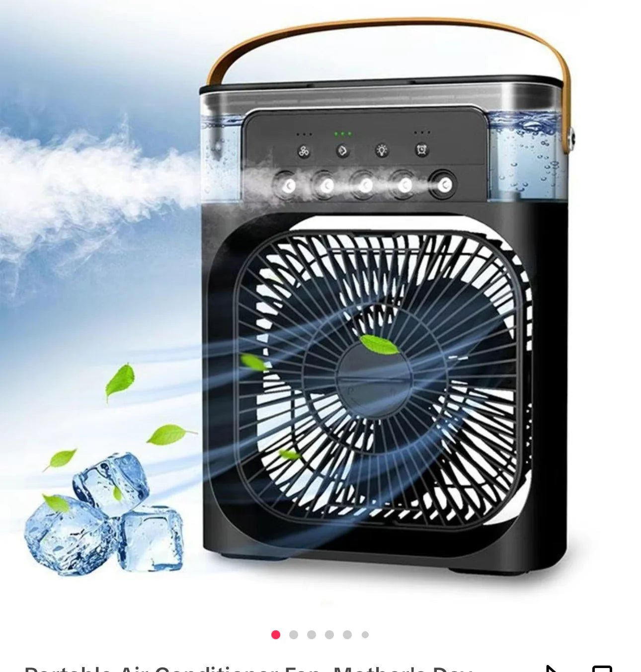 Portable Air Conditioner Fan - I Love 💕