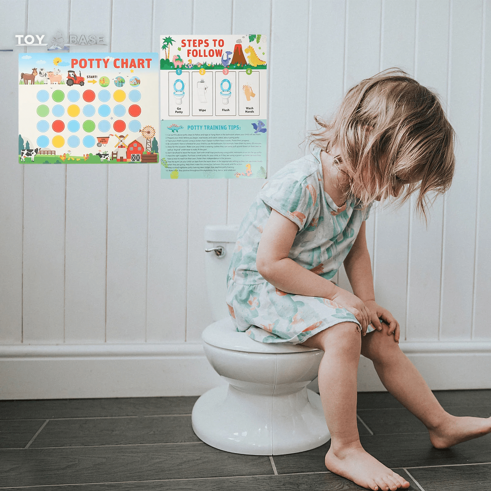 Potty Training Sticker Chart - The Toy Base