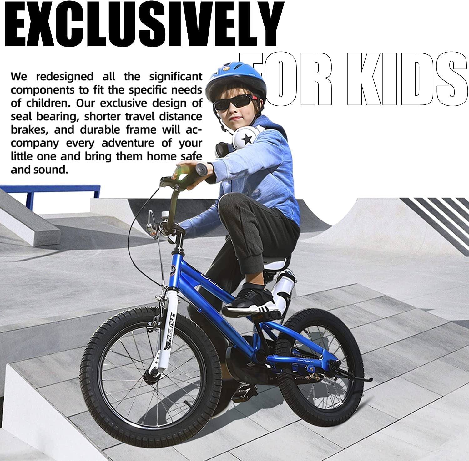 Royal Baby Freestyle Bicycle for Boys Girls Ages 3-9 Years - The Toy Base