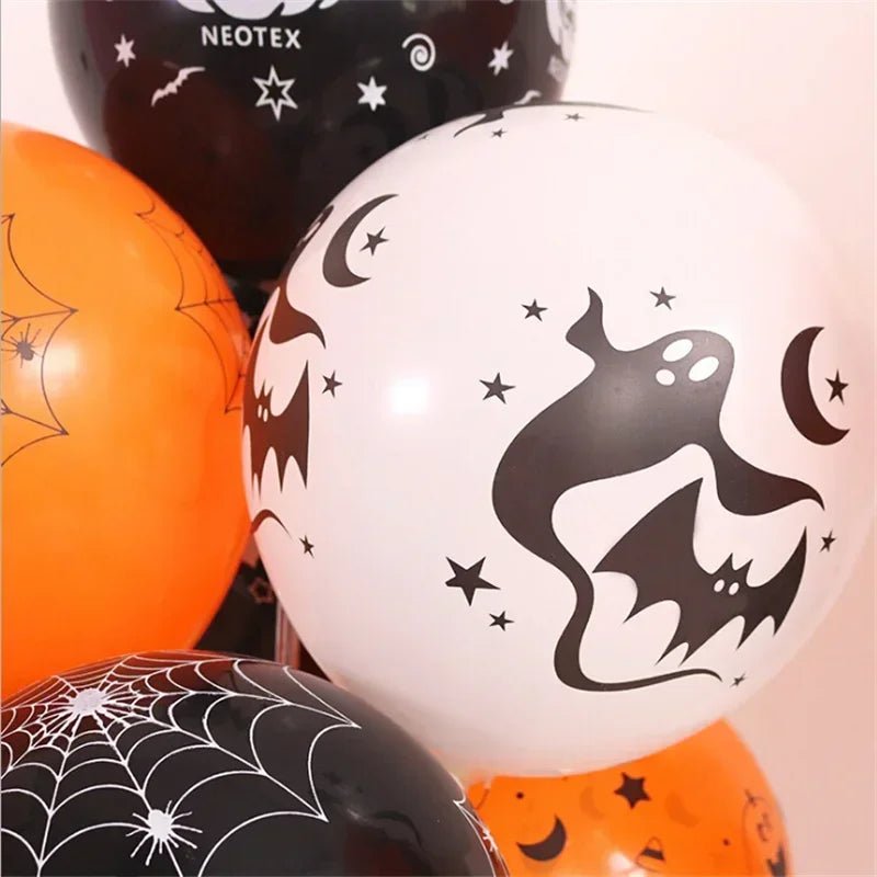 Scary Halloween Balloons – Pumpkin, Skeleton, and Ghost Party Decor - Toybase