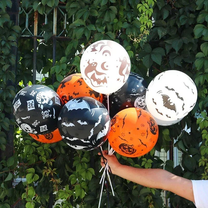 Scary Halloween Balloons – Pumpkin, Skeleton, and Ghost Party Decor - Toybase