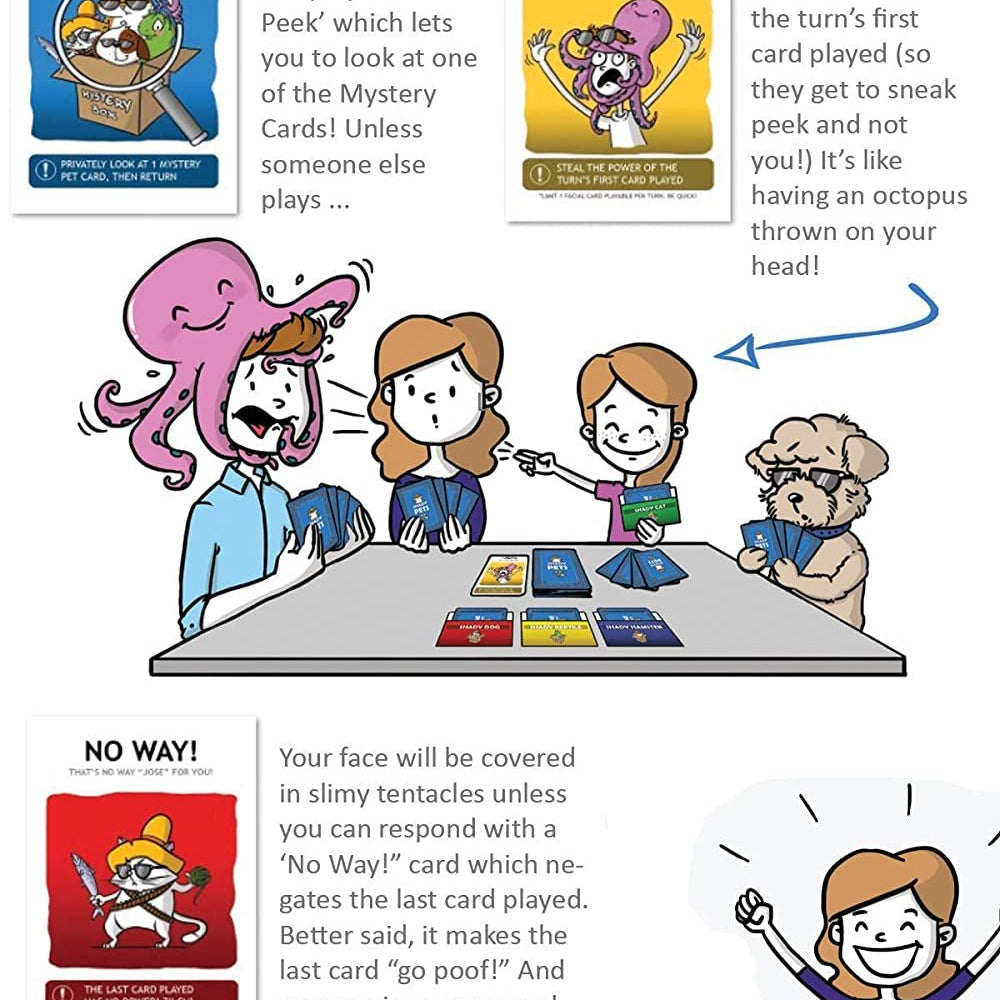 Shady Pets - Card Game - The Toy Base