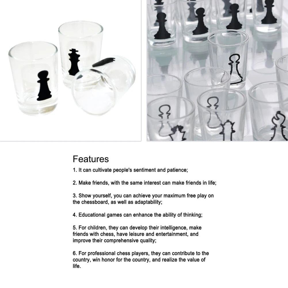 Shot Glass Chess - The Toy Base