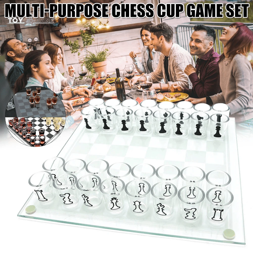 Shot Glass Chess - The Toy Base