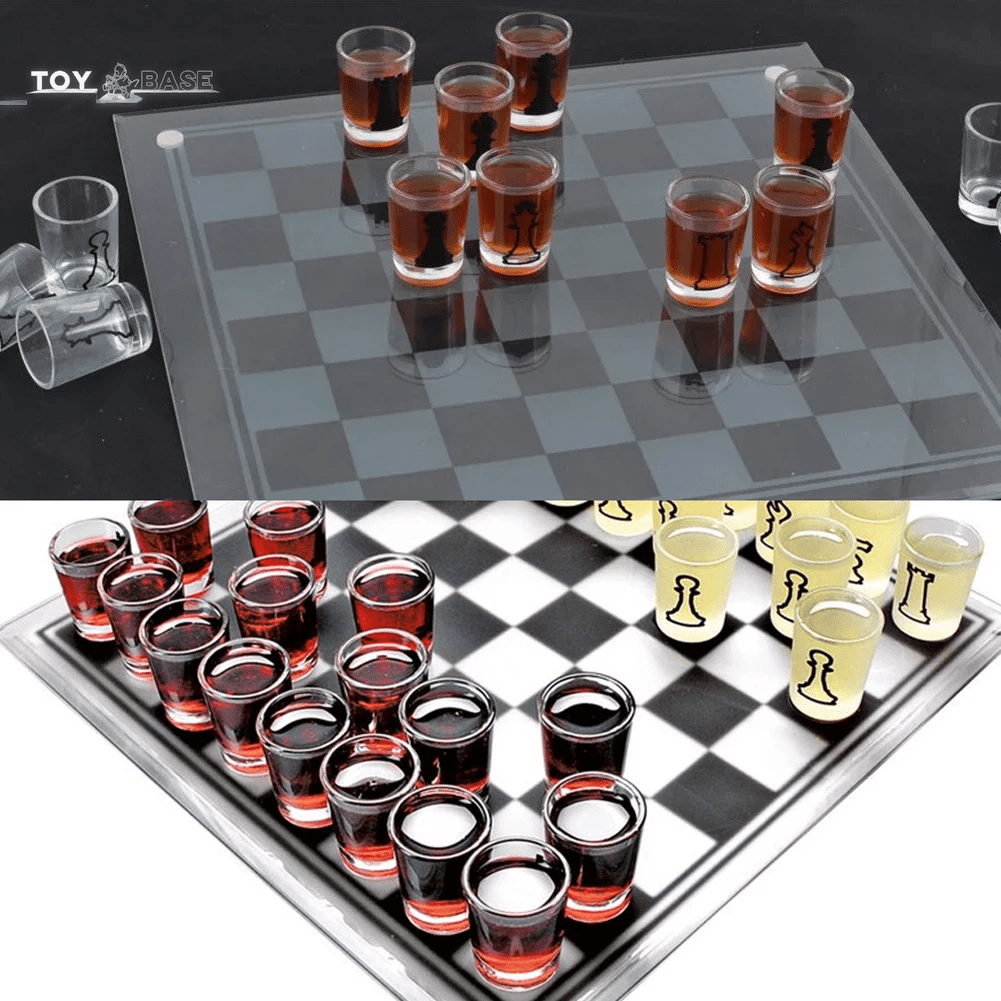 Shot Glass Chess - The Toy Base