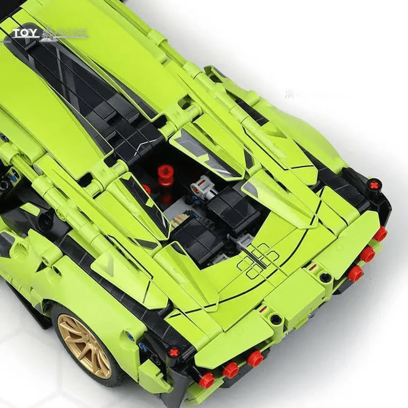 Sian Lamborghinis Sports Car - 1280 Pcs - Technical 1:14 Building Blocks - The Toy Base