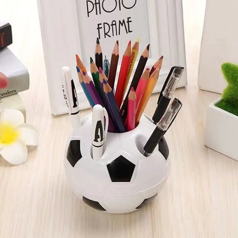 Soccer Shape Tool Supplies Pen Pencil Holder - I Love 💕