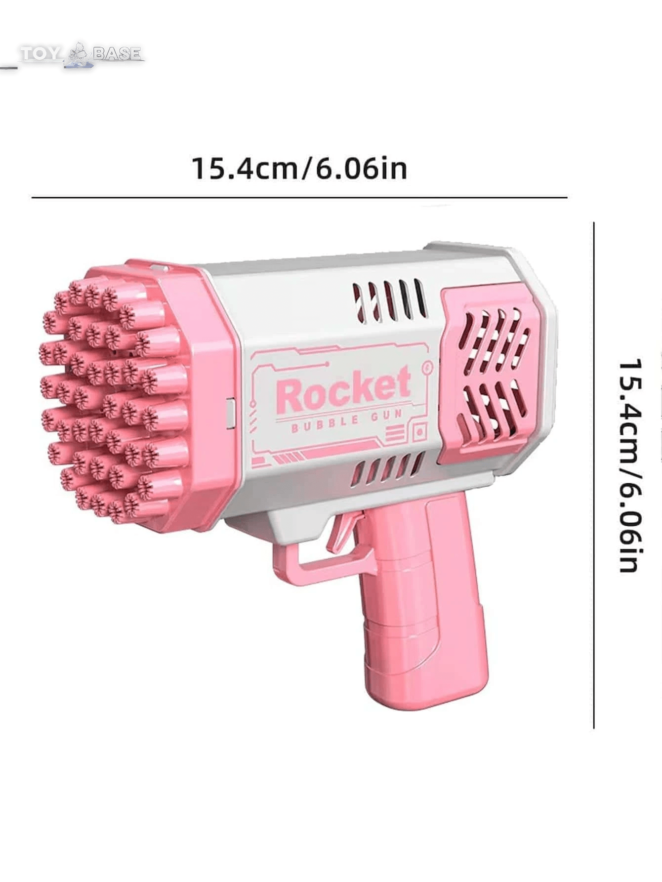 Space Bubble Gun - 32 Hole - Bubble Machine Handheld Gatling Gun - I Love 💕