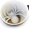 SPIDER Ceramic Cup (11 Ounce, Black Exterior) - Creepy Cups - Hidden 3D Critter inside Mug Emerges as You Drink - The Toy Base