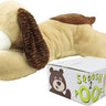 Sqoosh 2 Poof Giant, Cuddly, Ultra Soft Plush Stuffed Animal with Bonus Interactive Surprise - 44" Dog - The Toy Base