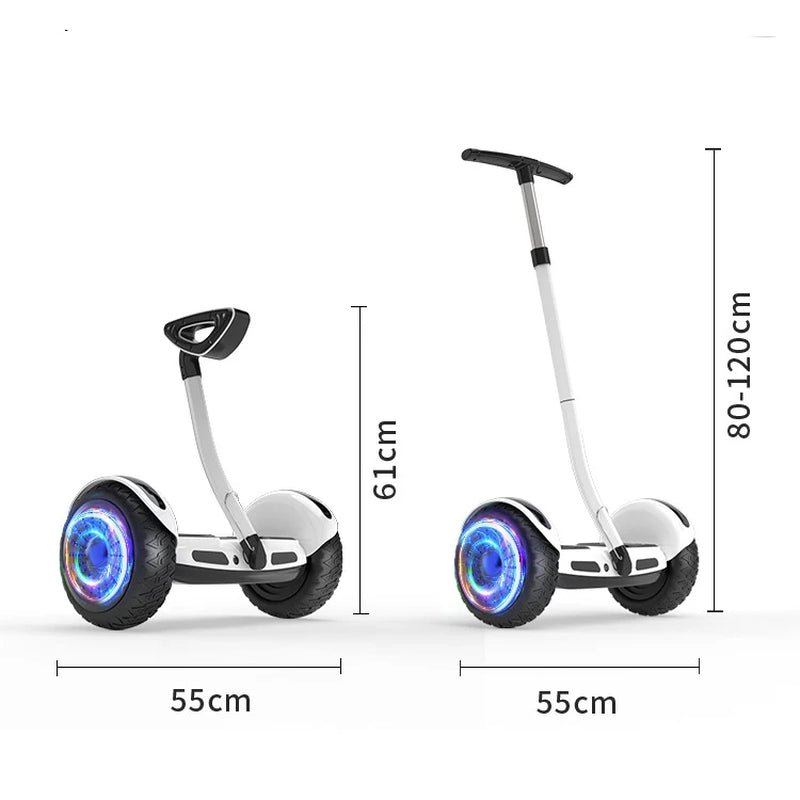 Stealth Segway (2023) - 8/10 Inch 36/54V - 2 Wheel Stand up Self Balancing Hoverboard - I Love 💕