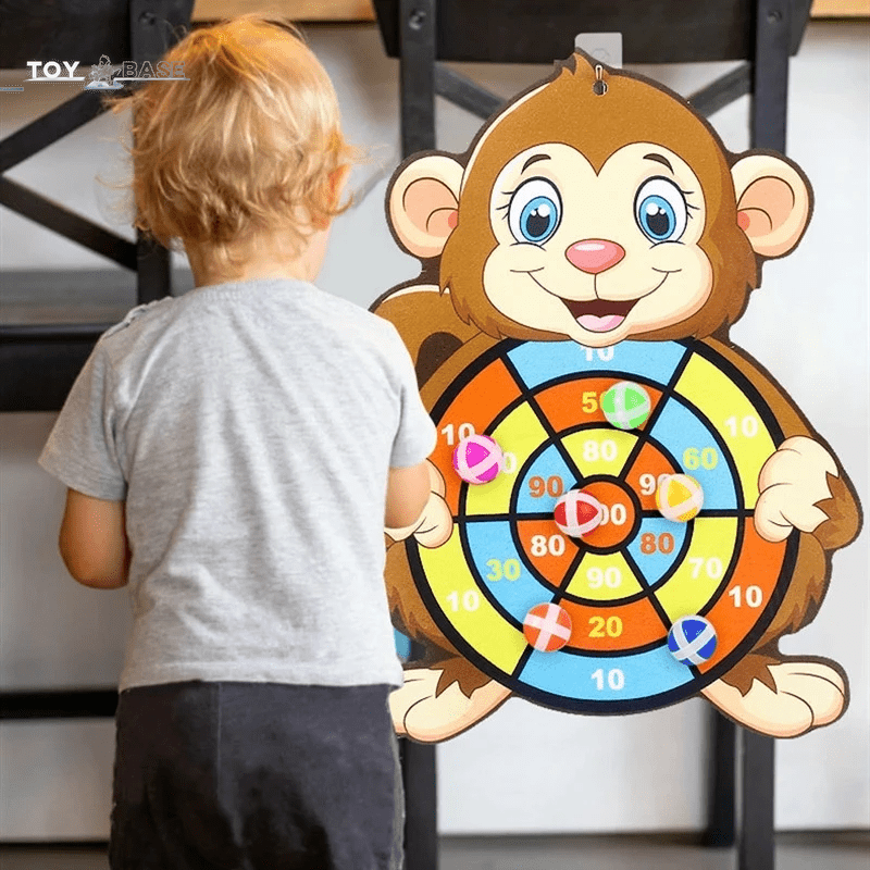 Sticky Ball Dartboard - The Toy Base