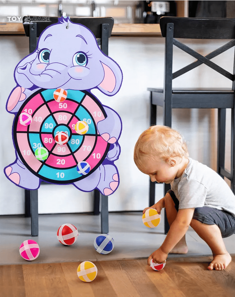 Sticky Ball Dartboard - The Toy Base