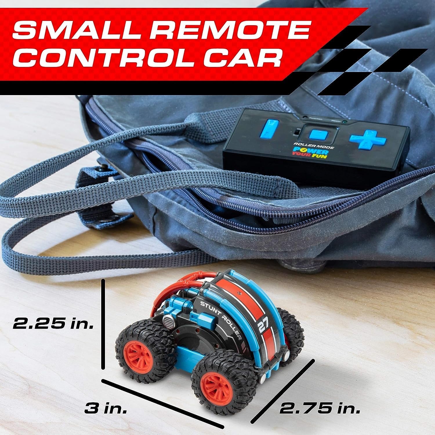 Stunt Roller Mini Remote Control Car for Kids - The Toy Base