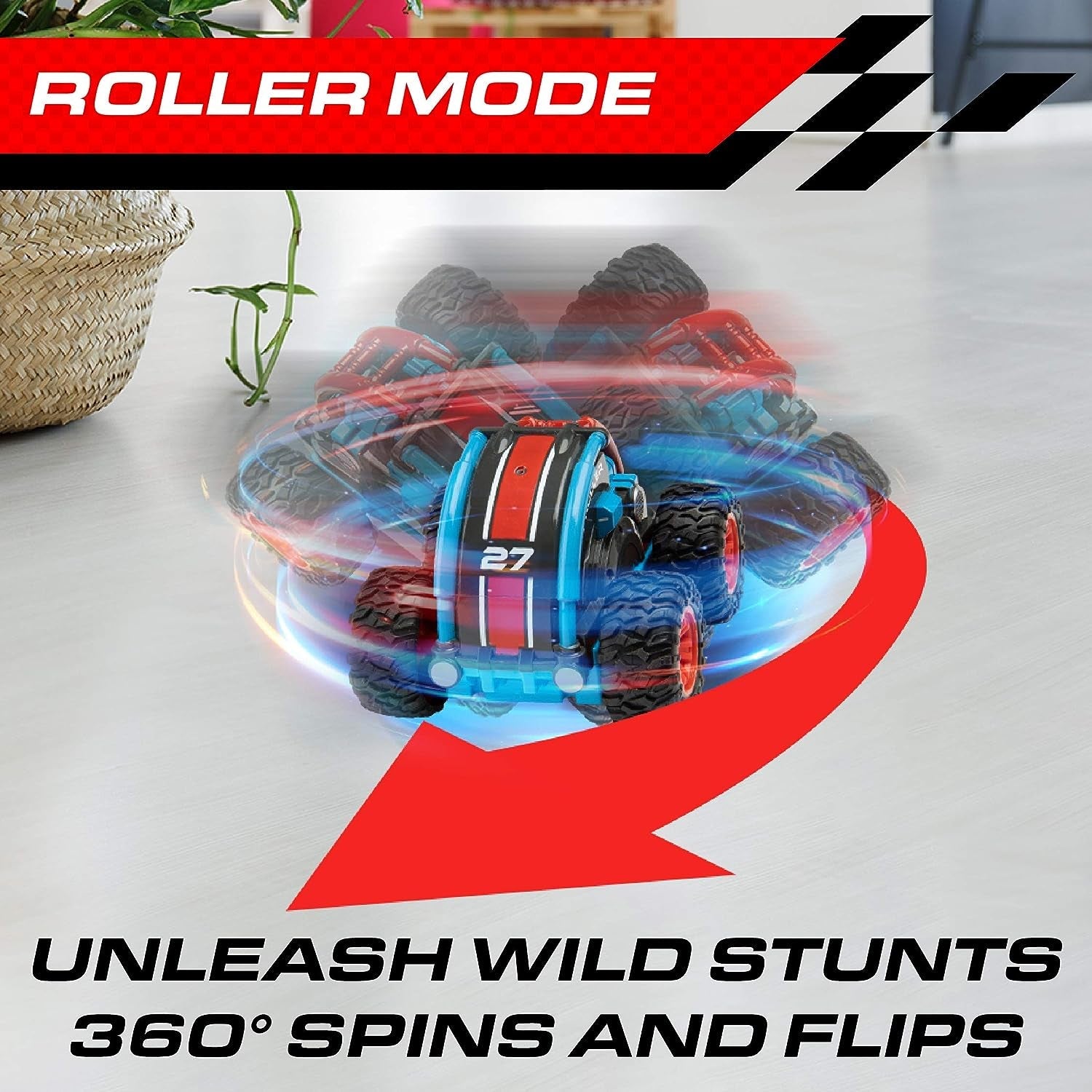 Stunt Roller Mini Remote Control Car for Kids - The Toy Base