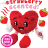 Sweetheart (Heart) - 10" Strawberry Scented Stuffed Plush - Valentines, - The Toy Base