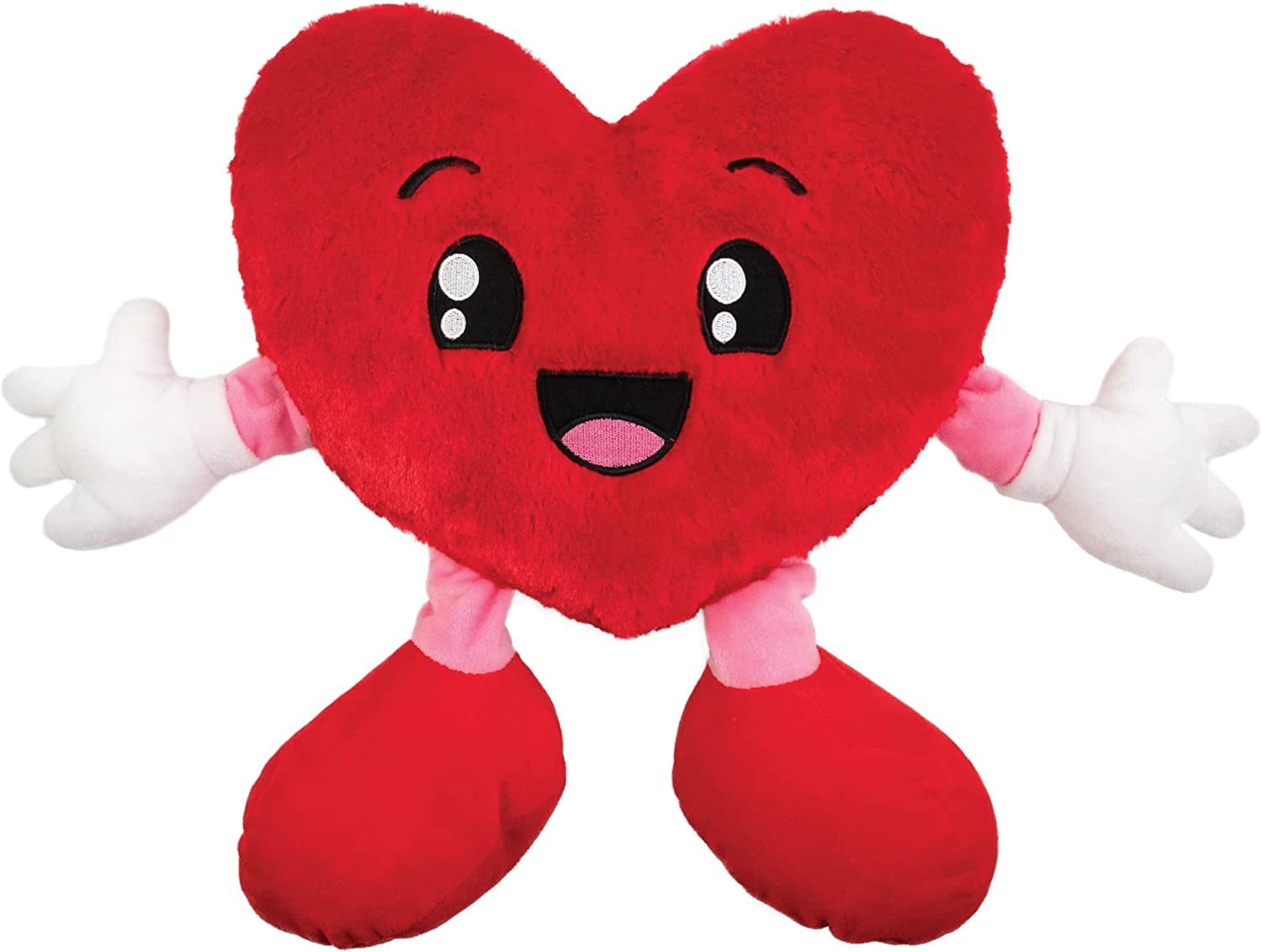 Sweetheart (Heart) - 10" Strawberry Scented Stuffed Plush - Valentines, - The Toy Base