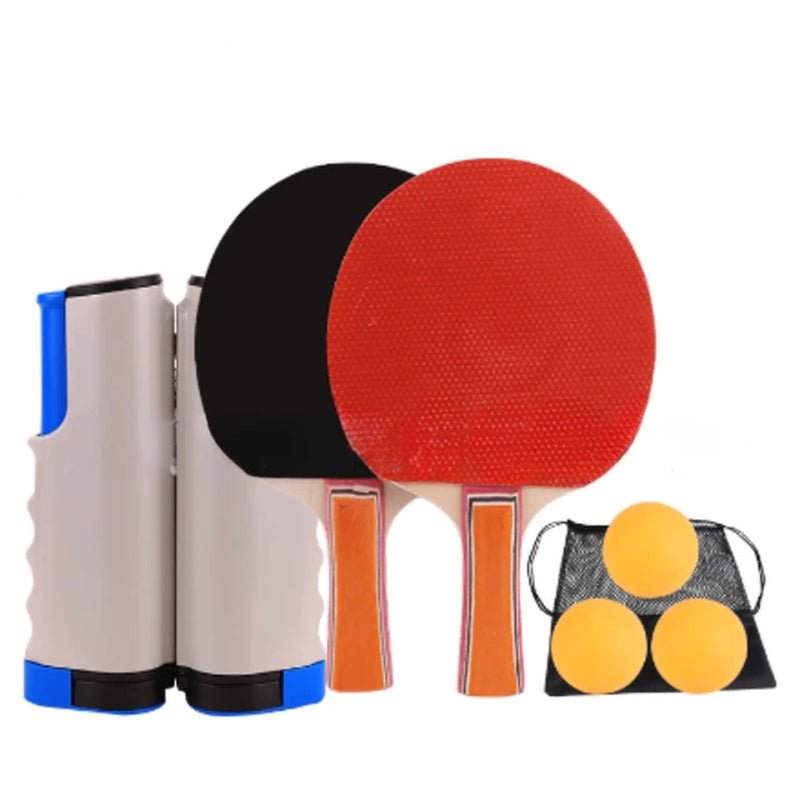 Table Tennis Racket Set (Portable) - The Toy Base