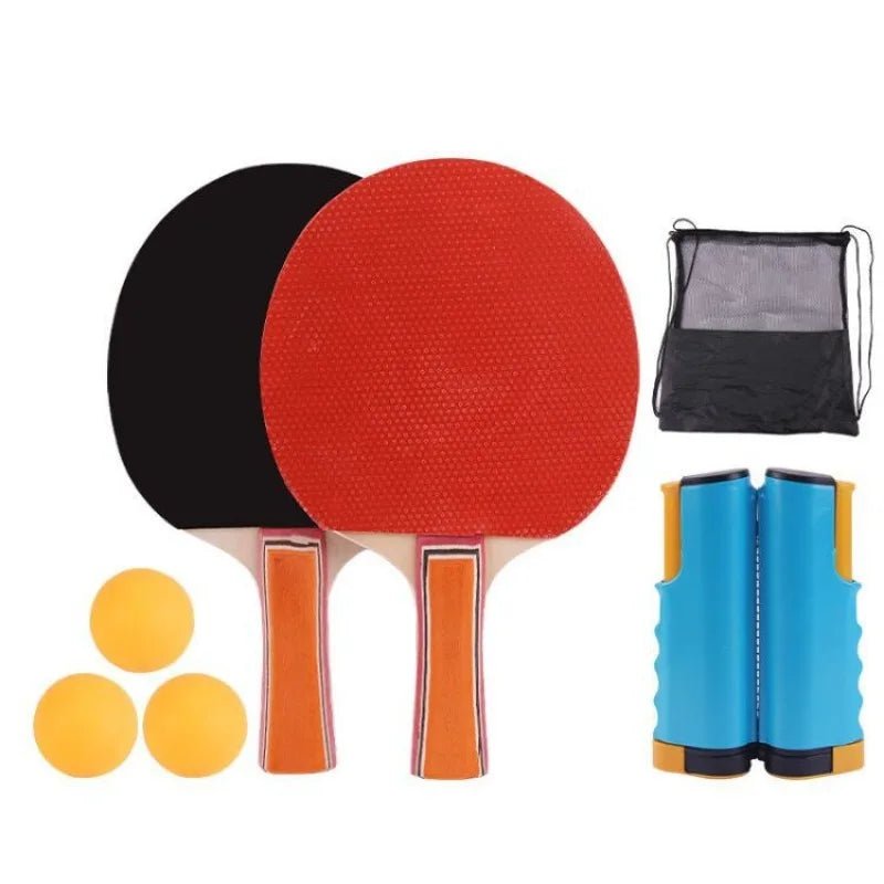 Table Tennis Racket Set (Portable) - The Toy Base