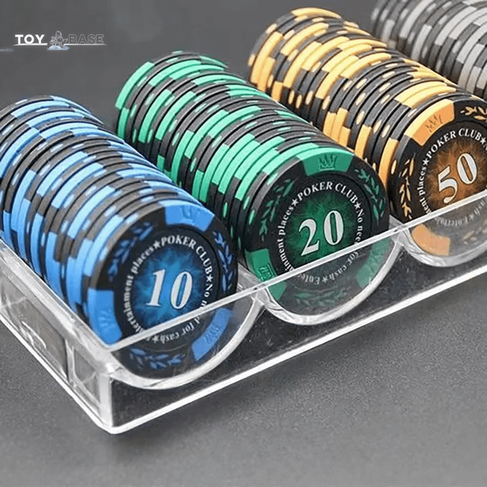 Texas Hold'Em Poker Chips - The Toy Base