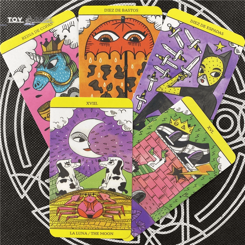 The Magic Tarot Cards - Classic Board Games - Cards Imaginative Oracle Divination - The Toy Base